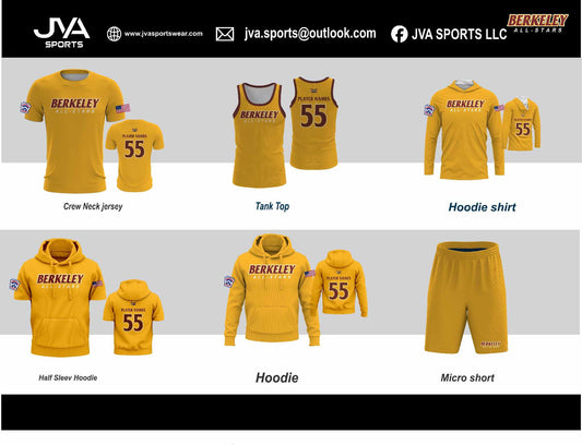Berkeley All Star Fan Gear