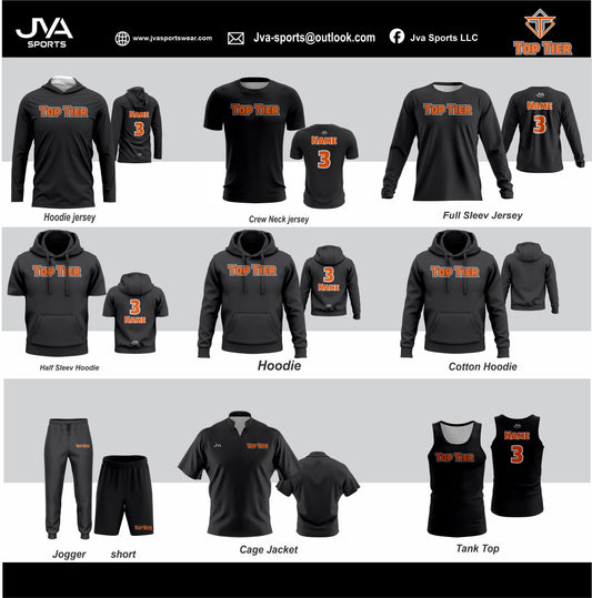 Top Tier Fan Gear Black