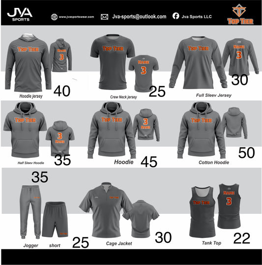 Top Tier Fan Gear Grey