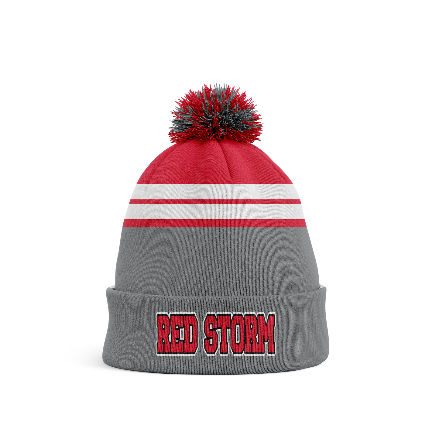 Red Storm Beanie Style 2