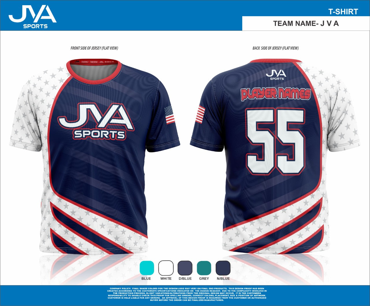 JVA Patriotic Jersey