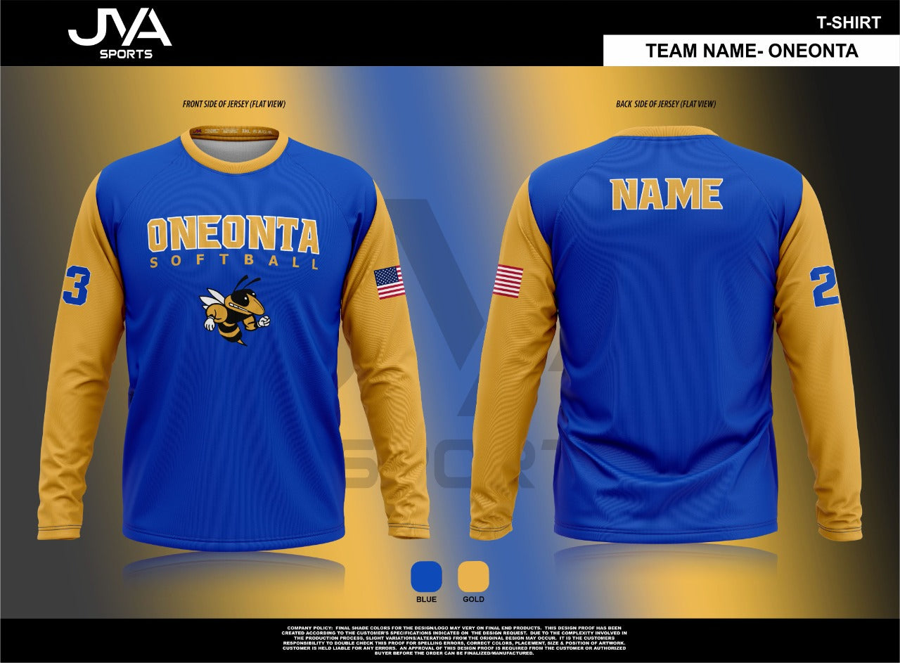 Oneonta High School Long Sleeve Jersey