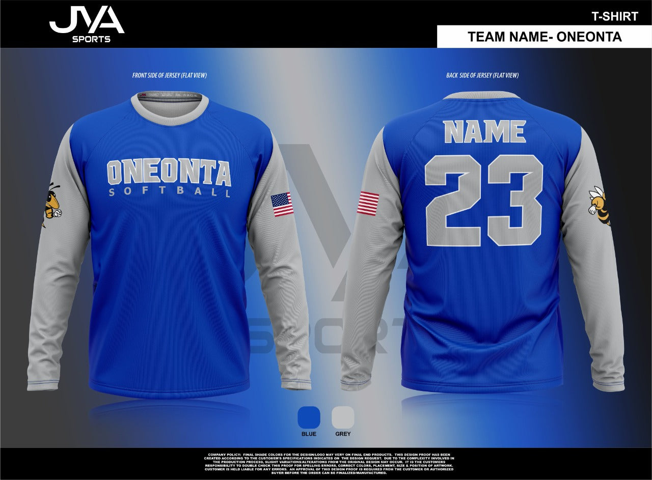 Oneonta High School Long Sleeve Jersey