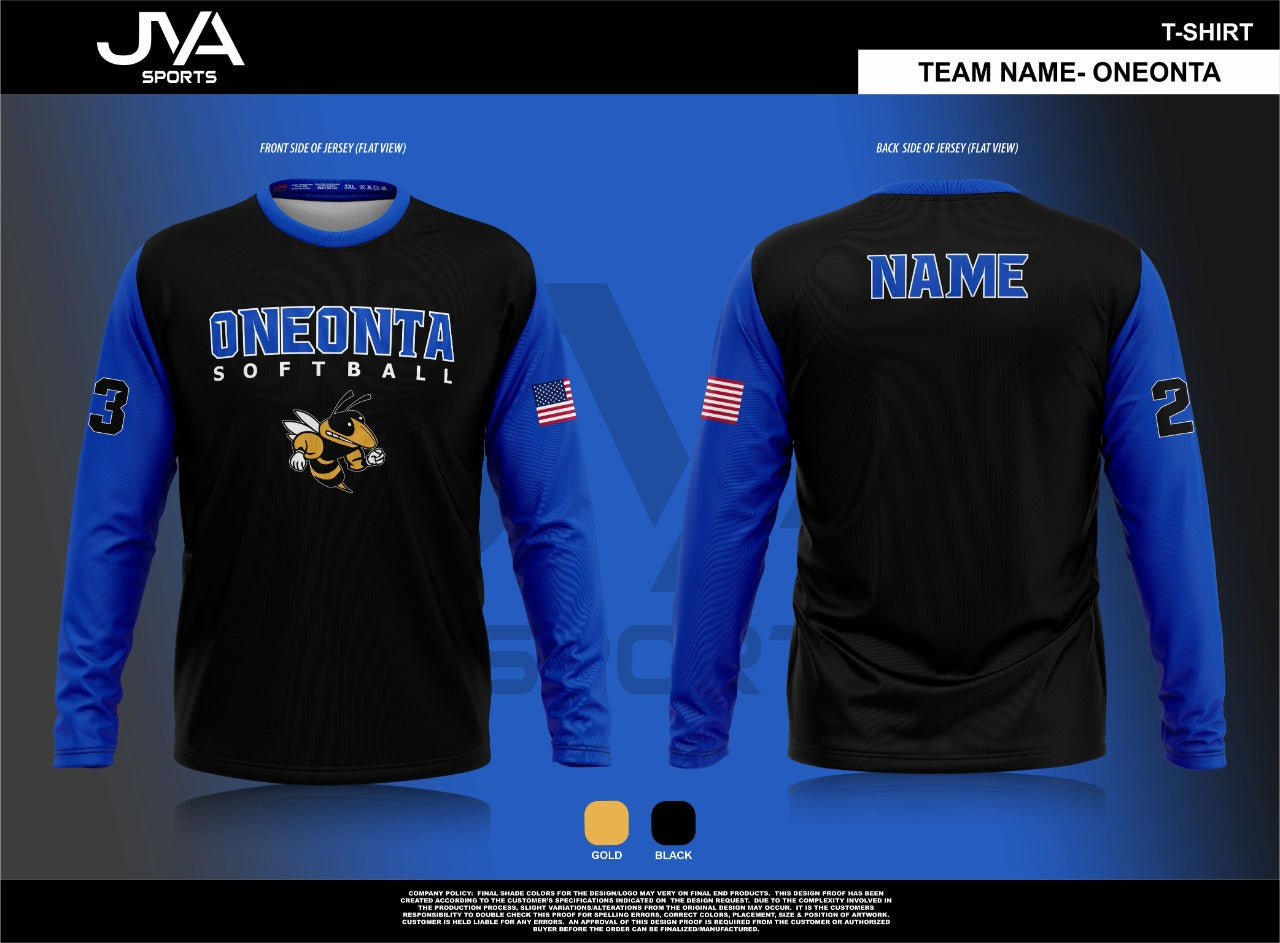 Oneonta High School Long Sleeve Jersey