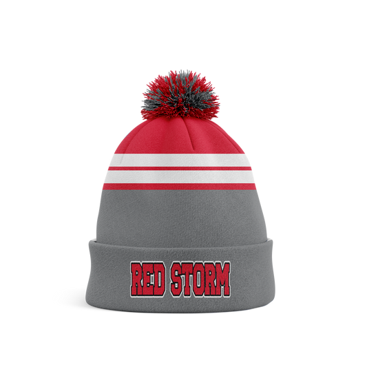 Red Storm Beanie Style 2
